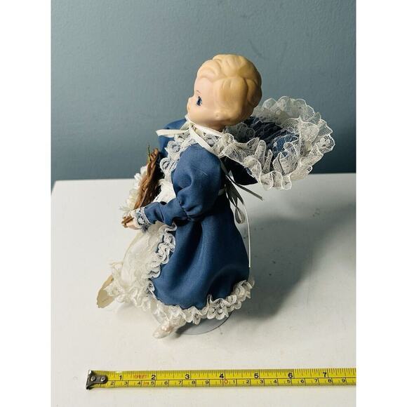 Vintage Bradley Stone Birthstone Doll October Miss Opal Yellow Stone Opal Flower - Picture 6 of 11